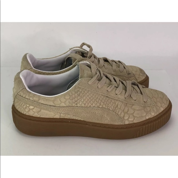 Puma Women’s Shoe Size 10.5 Platform Exotskin - Picture 4 of 8
